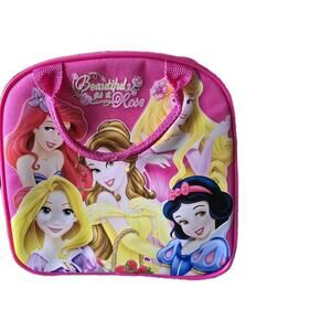 DISNEY PRINCESS Lunch Bag W/DRINK BOTTLE